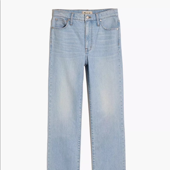 Madewell 25 Tall Slim Demi-Boot Jeans in Bellmeade Wash - Picture 4 of 9